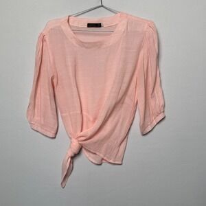 Gaya Silk and Cotton Women's Pink Flowy Oversized Shirt Fairycore L Top Blouse
